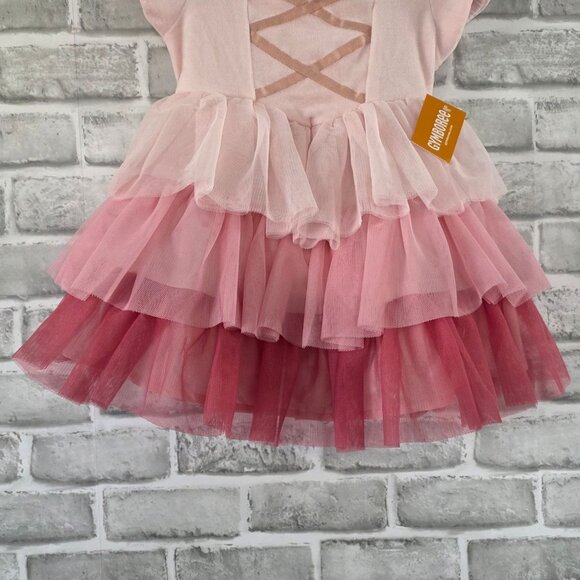 Gymboree Ballet Tiered Dress Tiny Dancer Velvet NEW Girls 2T Pink Bloomer Set - Picture 4 of 8